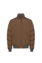 Down-filled Brown jacket